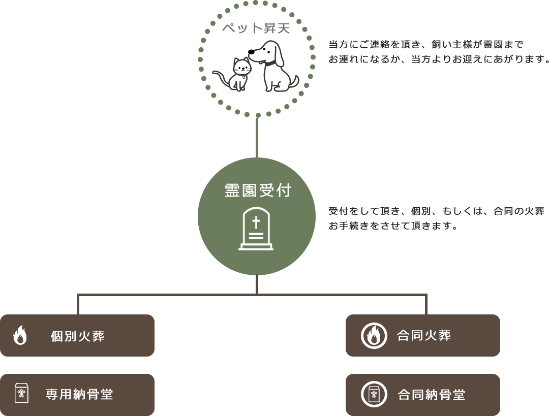 不幸にしてペットが亡くなられたら