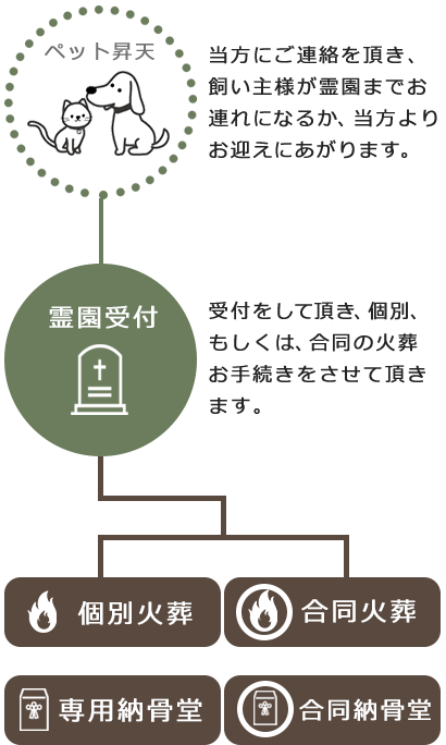 不幸にしてペットが亡くなられたら